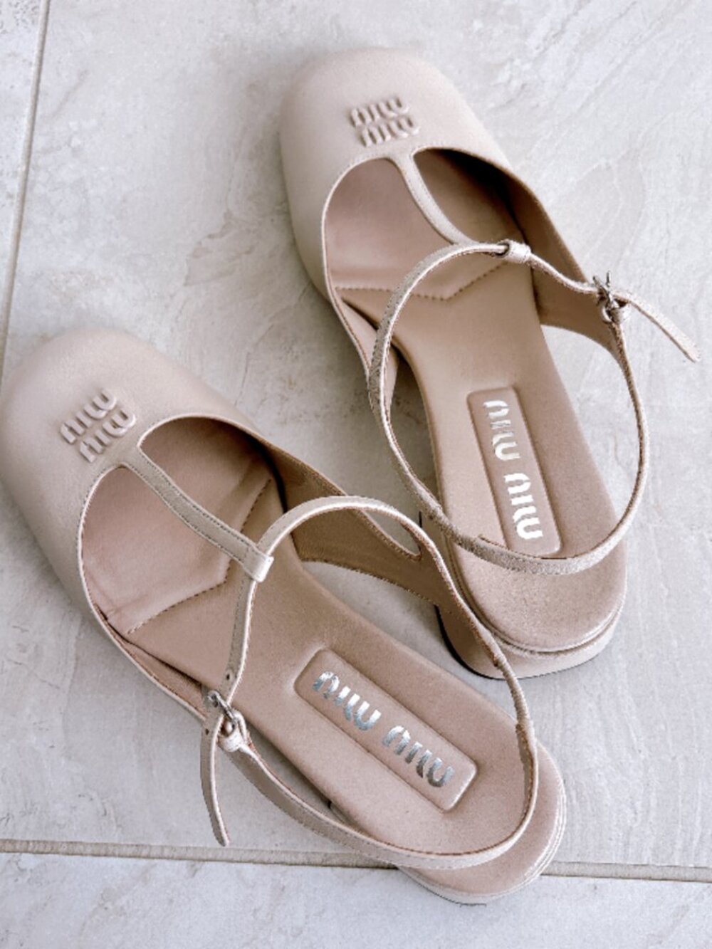 95% NEW MIUMIU SHOES, SIZE 37.5
